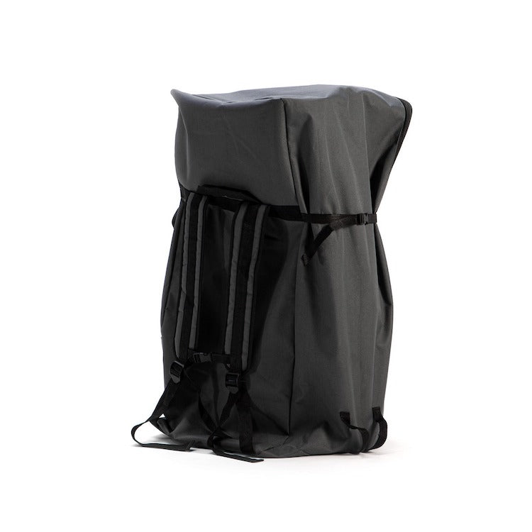 A Cryospring Portable Ice Bath backpack on a white background.