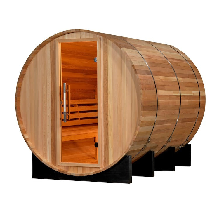Golden Designs Sauna Marstrand Edition 6 Person Traditional Barrel.