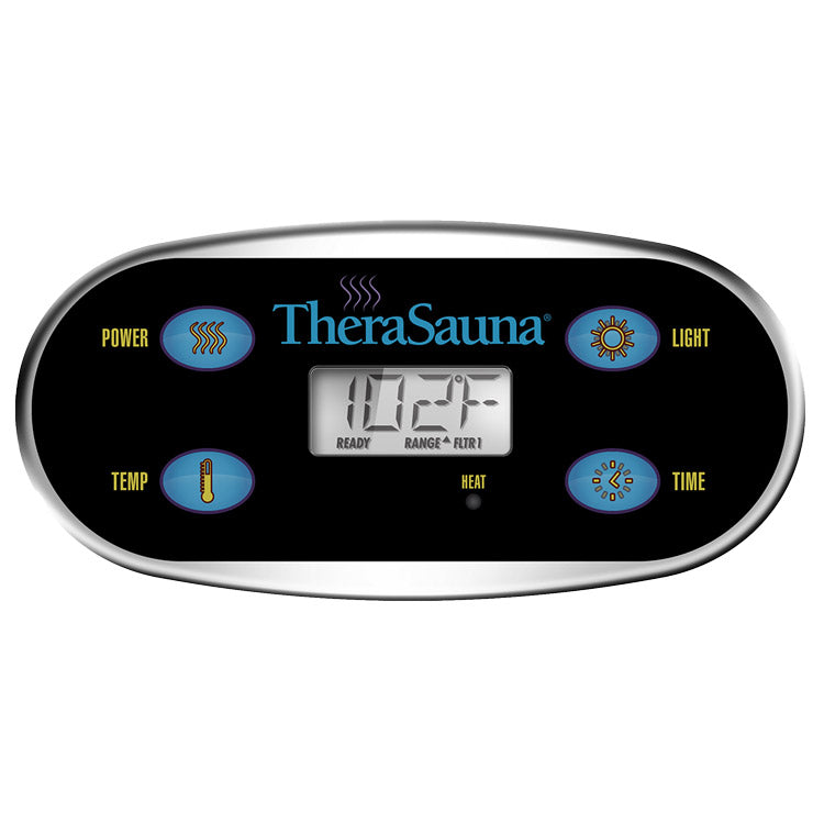 TheraSauna 2-Person FAR Infrared Sauna - Natural Finish.